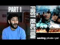 Watching Saving Private Ryan (1998) FOR THE FIRST TIME!! || Part 1!