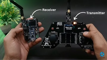 DIY Long-range Transmitter & Receiver | DIY NRF Remote with Display | DIY Remote for Drone & Robots