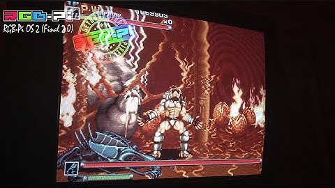 RGB-Pi OS 2 (Final 2.0 20201212) "Alien .Vs Prédator" Arcade Game "Pixel Perfect"