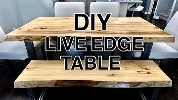 DIY Live Edge Table