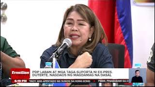 Mga DDS, magdamag nag-prayer vigil para sa apelang interim release | Frontline Pilipinas