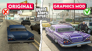 😍 GTA San Andreas High Graphics Mod For Low End PC (For 2 GB RAM) 🔥 Without Graphics