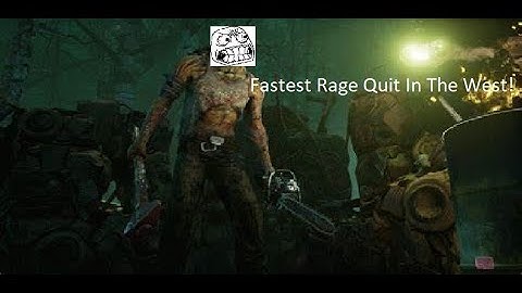 Fastest Rage Quit DBD