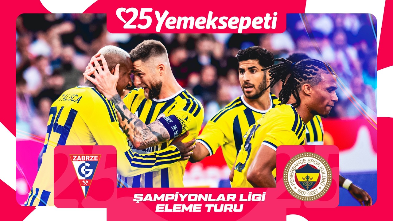 Gornik Zabrze - Fenerbahçe | Maç Özeti | Şampiyonlar Ligi 2. Ön Eleme Turu