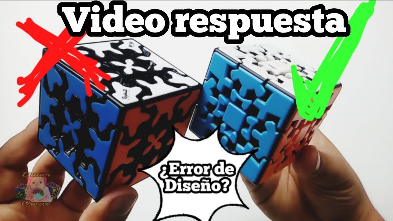 ¿Porqué Tiene PARIDAD? ¿Tiene ERROR de DISEÑO? | Cómo resolver el Gear Cube de Qiyi 😎