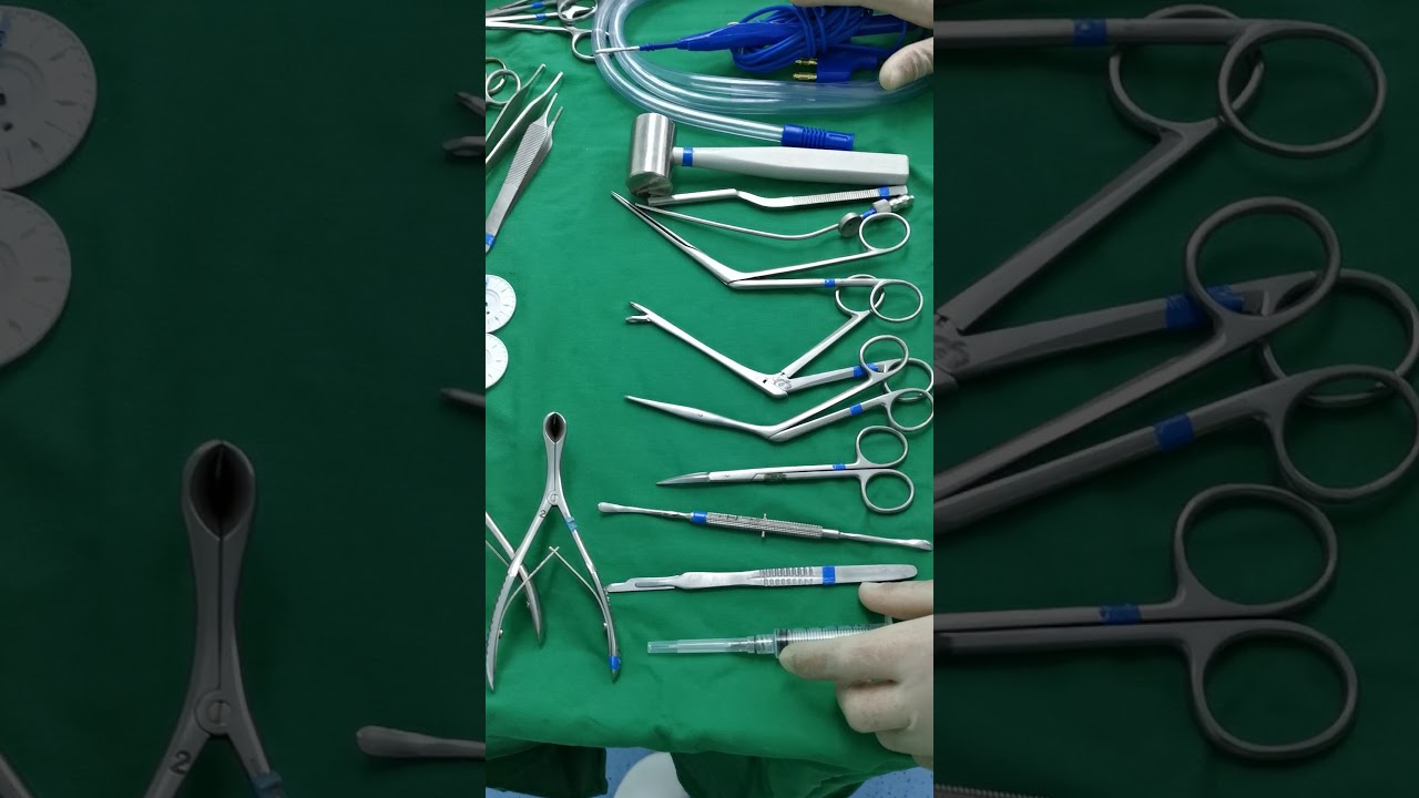 Septoplasty Instruments - YouTube