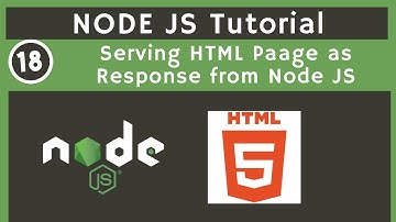 18 Serving html Page as a response in Node JS| Node JS Complete Tutorial | UiBrains | NAVEEN SAGGAM