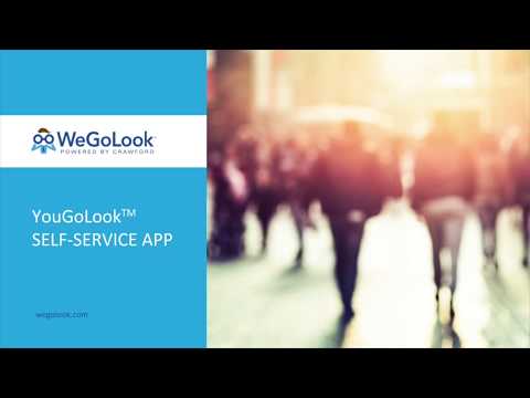 Crawford & Company YouGoLook self-service app demo