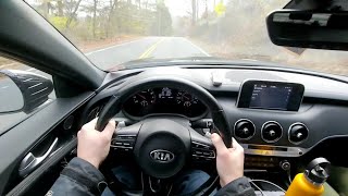 2020 Kia Stinger GT-Line 2.0L Turbo (AWD) POV Drive + Review