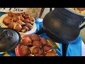 Buñuelos de viento rellenos de crema de Güela Pepi