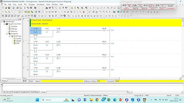 Tutorial video simulasi gerbang logika pada PLC Dengan menggunakan CX Programer