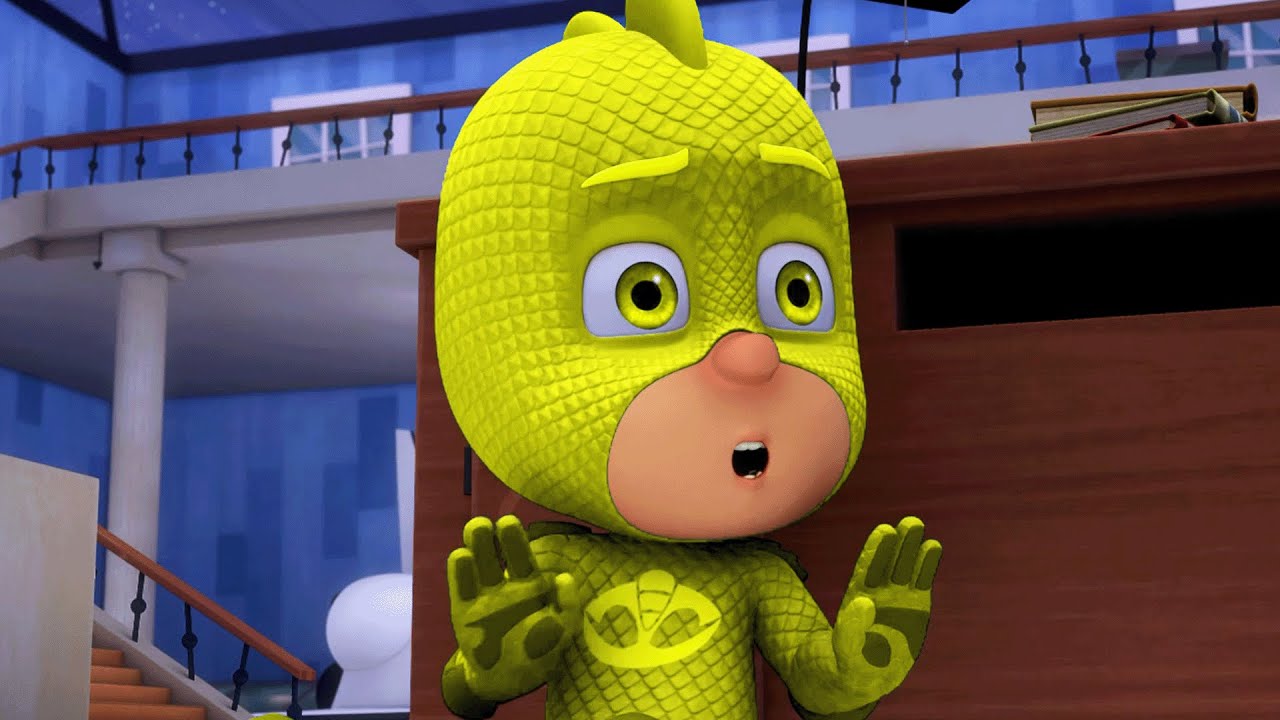 Yellow Gekko | Catboy's Great Gig | PICK YOUR FAV COLOR | PJ Masks Funny Colors