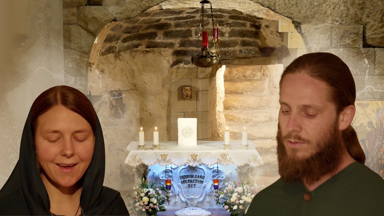 AVE MARIA - Gregorian Chant of the Annunciation (Video in NAZARETH) AVE MARIA - Gregorian Chant of the Annunciation (Video in NAZARETH)