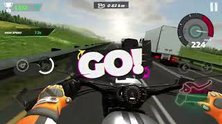 3D Highway Traffic Bike Racing Game screenshot 5