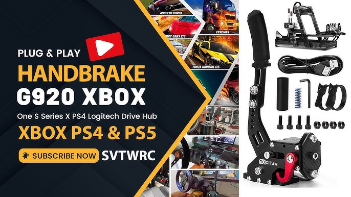 Freno a mano MOD Handbrake Xbox one Ps4 Ps5 Logitech G29 G920 Thrustmaster  DIY [ITA-sub ENG] 