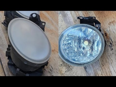 2004 Subaru Forester headlight & fog lamp restoration. #diy #subaru #