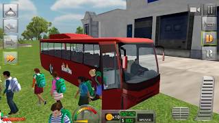 School Bus Driver 3D SIM - Simulator Games for Android/iOS 2017 | GamePlay FHD screenshot 4