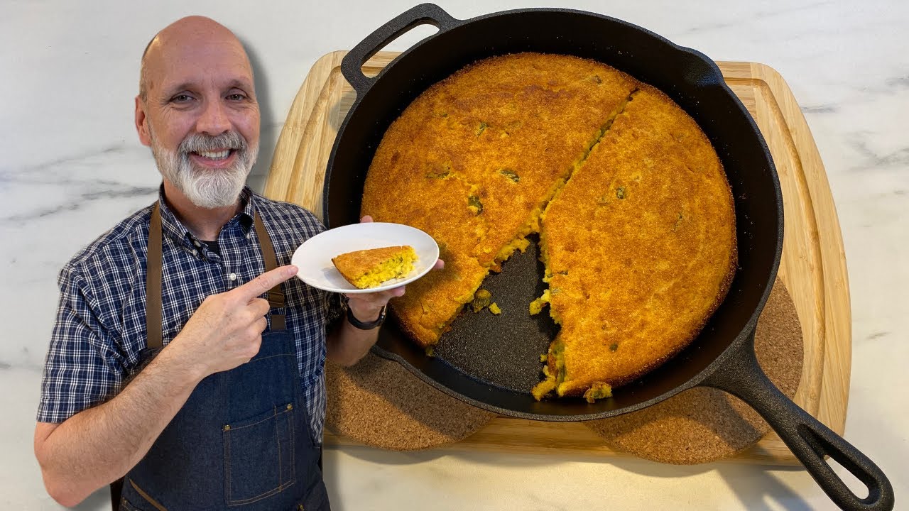 Cast Iron Skillet Cornbread - The Culinary Cellar