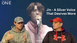 Two ROCK Fans REACT to Jin  A Silver Voice That Desrves More