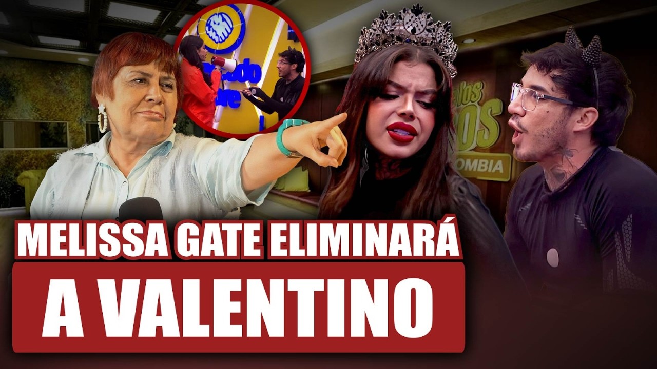 Valentino en la cuerda floja por enfrentarse a Melissa Gate, la protegida de la producción - LCLF