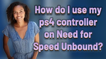 How do I use my ps4 controller on Need for Speed Unbound?