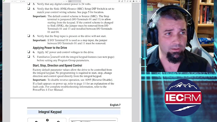 AB Powerflex 4 - VFD Basics