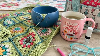 &quot;SQUIRCLE&quot; Crochet Tutorial - More Granny Circle Along Fun!!