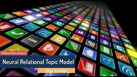 Neural Relational Topic Model - Lecture