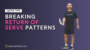 Squash Tips: Breaking Return Of Serve Patterns | Masters Squash