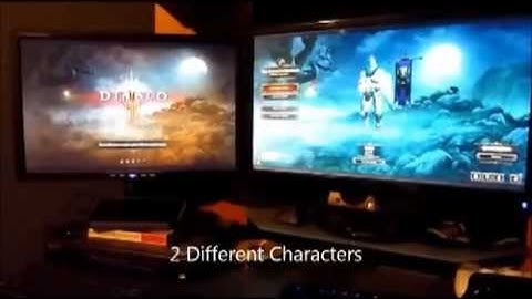 Play co-op games using just 1 computer (SoftXpand Duo Pro)