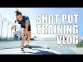 Shot Put Training with Professional Heptathlete Chari Hawkins