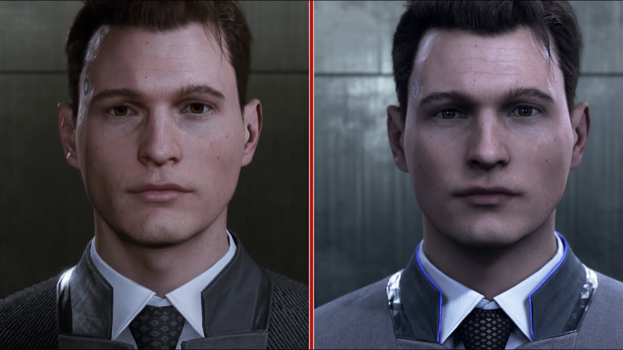 Detroit Become Human E3 2016 Vs 2018 Demo Graphics Comparison - roblox detroit become human connor