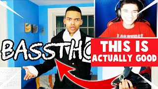 I REACTED TO KYLE EXUM! (BASETHOVEN & TRAP THREE LITTLE PIGS)