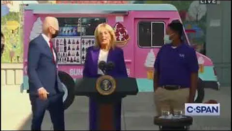 Joe Biden Chases Ice Cream Truck...