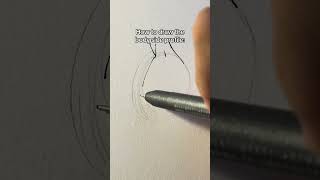 How to draw the body side profile || Jmarron