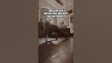 Raw breaking practicing in Barcelona 2025 // bboy Intact