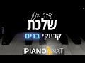 שלכת עמיר בניון גרסת קריוקי בנים PIANO L NATI 