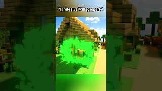 Nanites vs Minecraft Village part 1