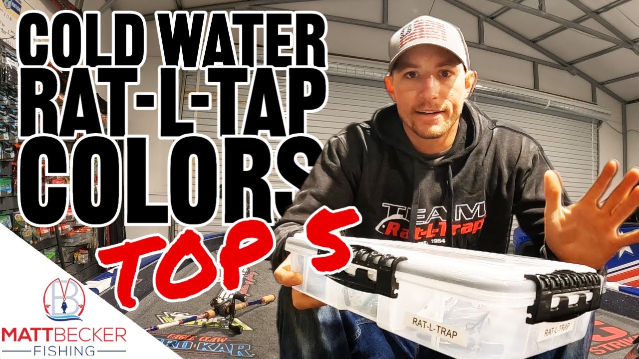 TOP 5 RATLTRAP colors in MY BOAT for COLD WATER BASS fishing! YouTube