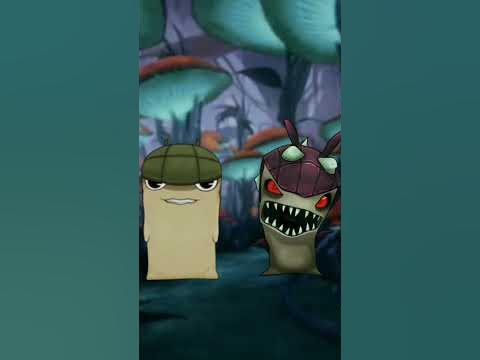 babosas buenas vs babosas malvadas #BAJOTERRA #Shorts - YouTube