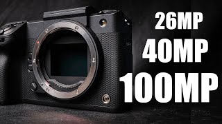 FUJIFILM GFX 100 II - 100 MP vs 40MP vs 26MP - Can YOU Tell The Difference