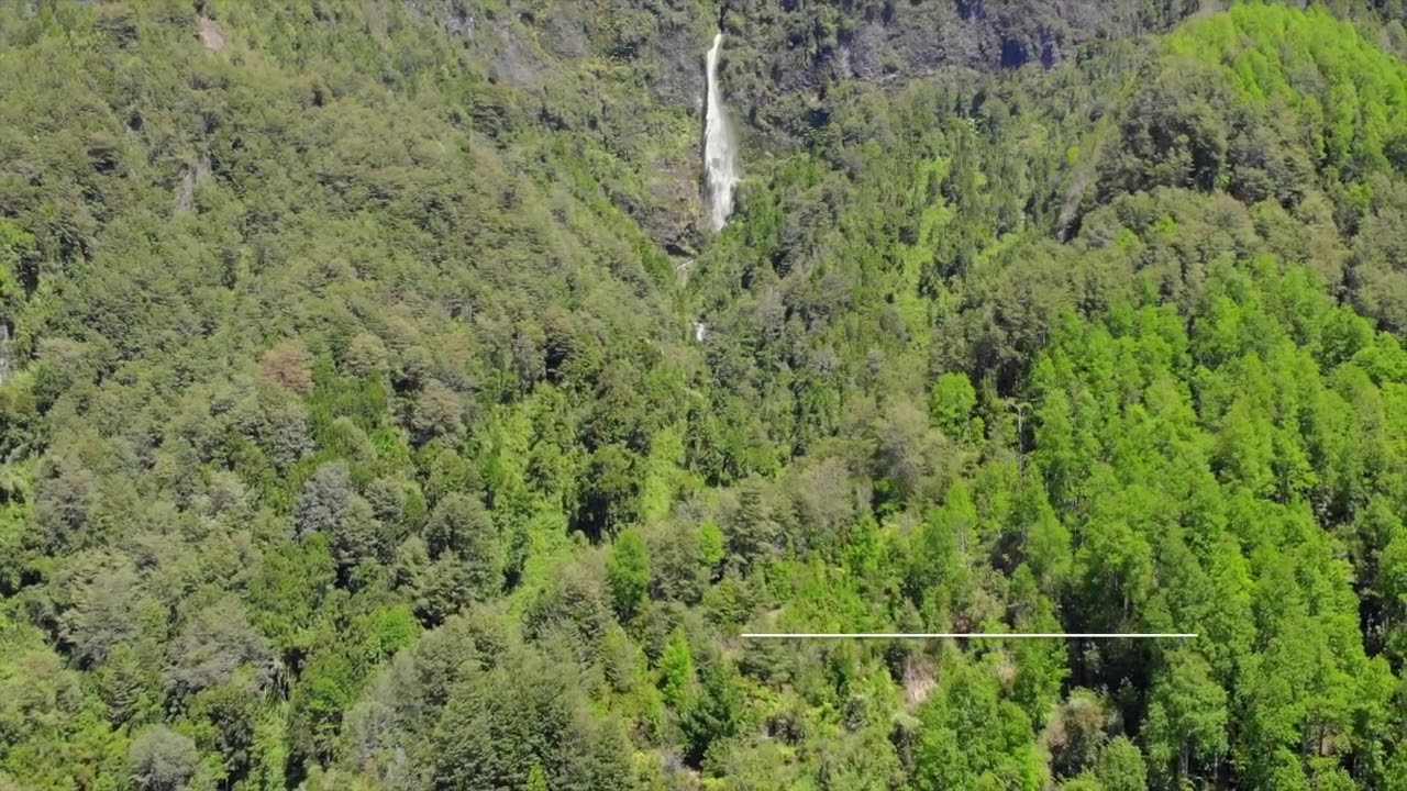 Coñaripe, Salto La Monja