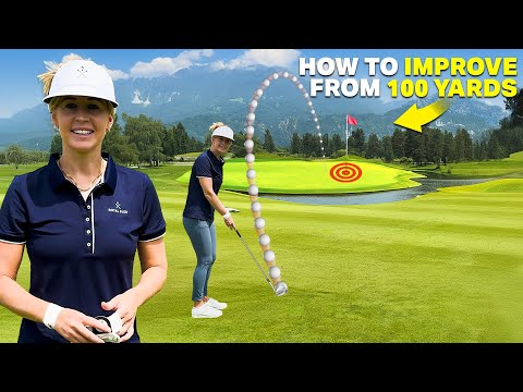 A Drill You NEED to Improve Your Wedge Game!! | On The Road W/ Iona Stephen