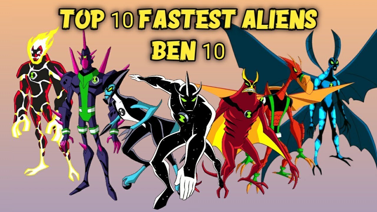 Top 10 favorite Ben 10 aliens