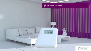 Rèm cửa thông minh , rèm cửa tự động, rèm điều khiển từ xa - RÈM CỬA ACANA