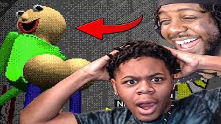 I Forced My Little Brother To Watch Youre Mine Baldi Basics Song