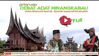 PITARUAH AYAH - Konsultasi Adat Minangkabau - Angku Yus Datuak Parpatiah - Balerong Group