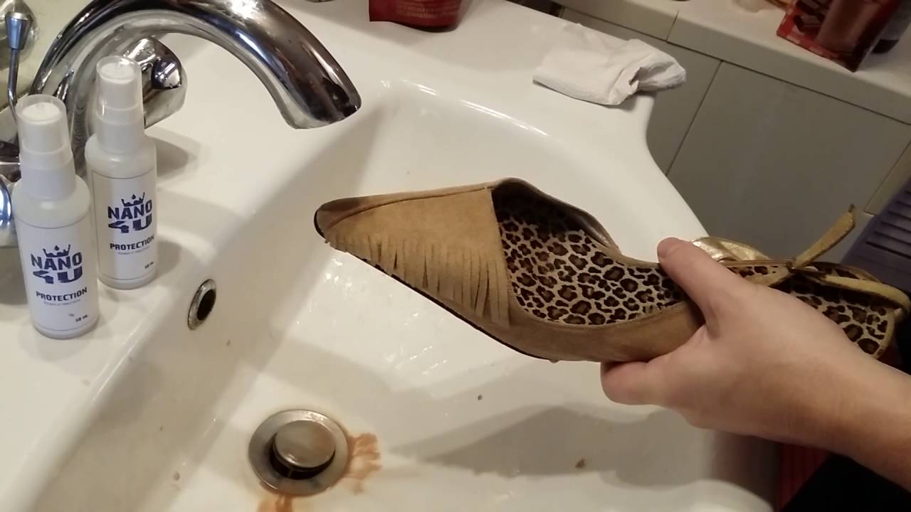 Реальная работа защитного спрея Nano4You Protection ULTRA .