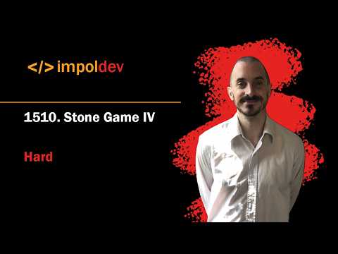Stone Game IV | LeetCode 1510 - Python