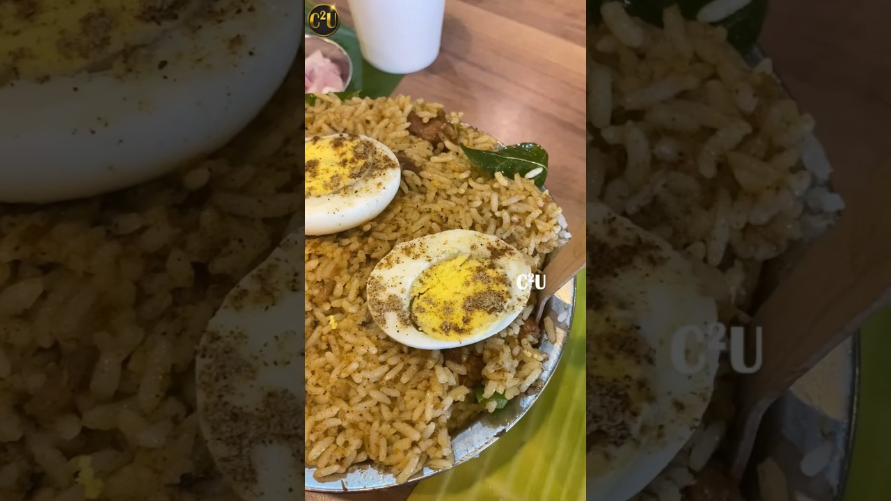 😍🤤 Mutton Peratal Satham - Karur Special | 